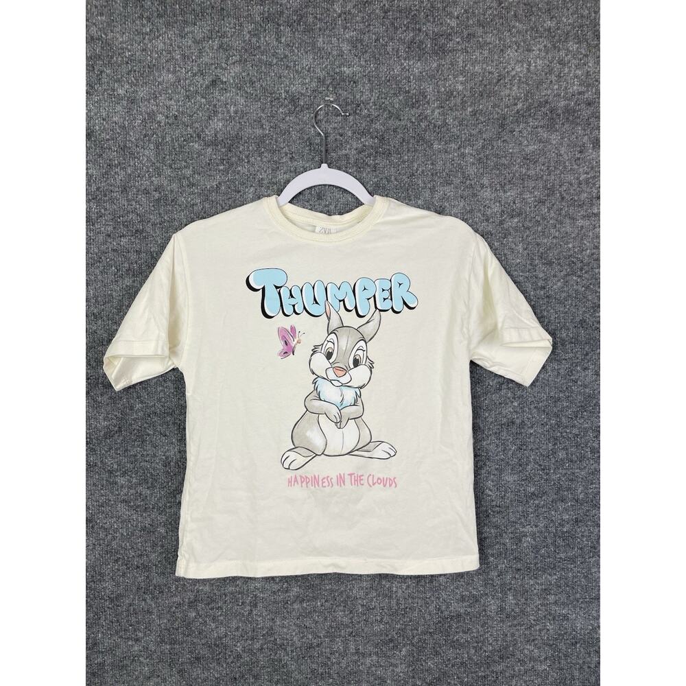 Zara + Disney Kids Harry Lambert T-Shirt 11-12 Cream Thumper